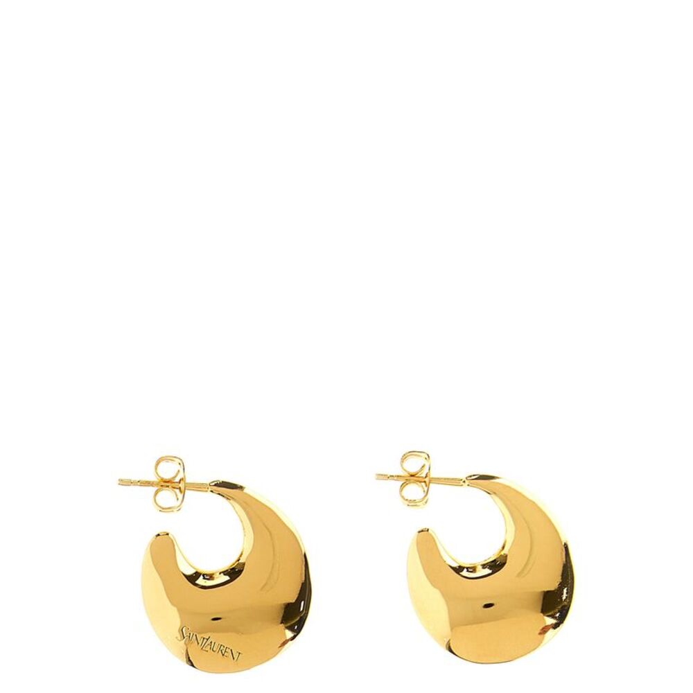 Saint Laurent Gold Metal Women's Earrings